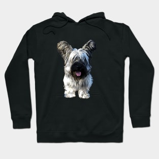 Skye Terrier Cute Dog Hoodie